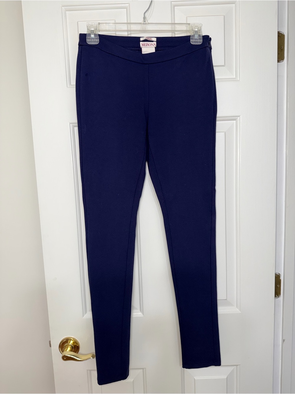 Merona Navy Skinny Ponte Leggings